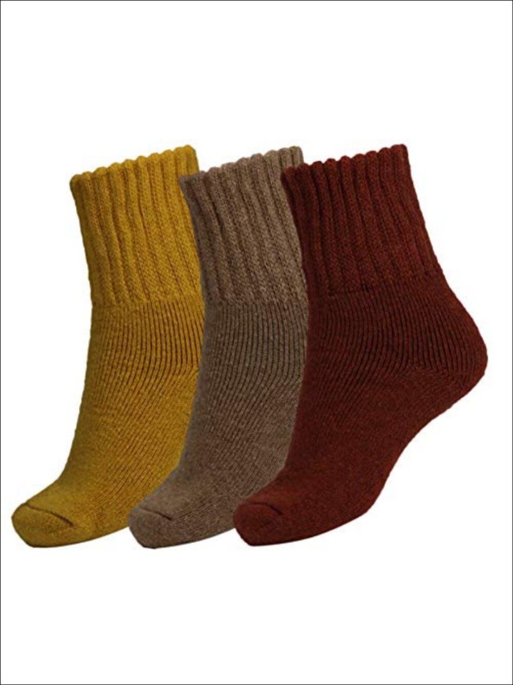 Warm Wool Blend Calf Socks Thick Winter Boot Socks for Women